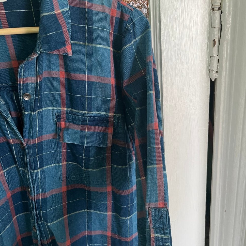 Splendid Plaid Button-Down Shirt - image 6